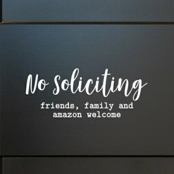 No soliciting Decals - Picture 4 of 4